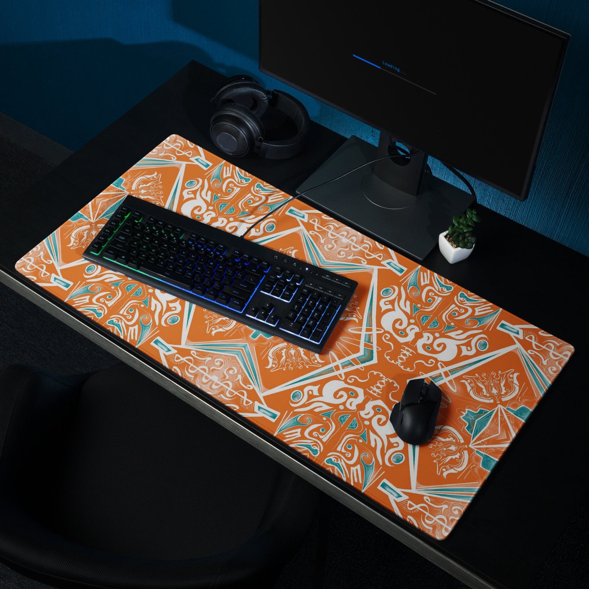 Citrus Run Gaming mouse pad - Amaizink Art and Design