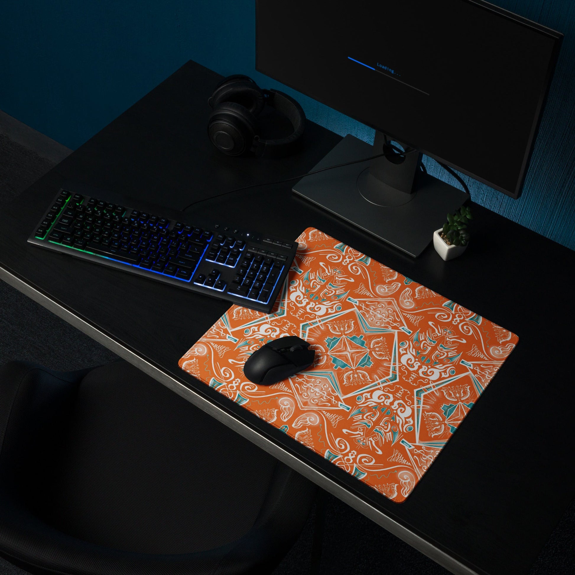 Citrus Run Gaming mouse pad - Amaizink Art and Design